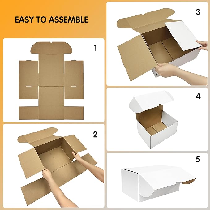 12x9x6 inch Shipping Boxes Set of 15 - Image 4