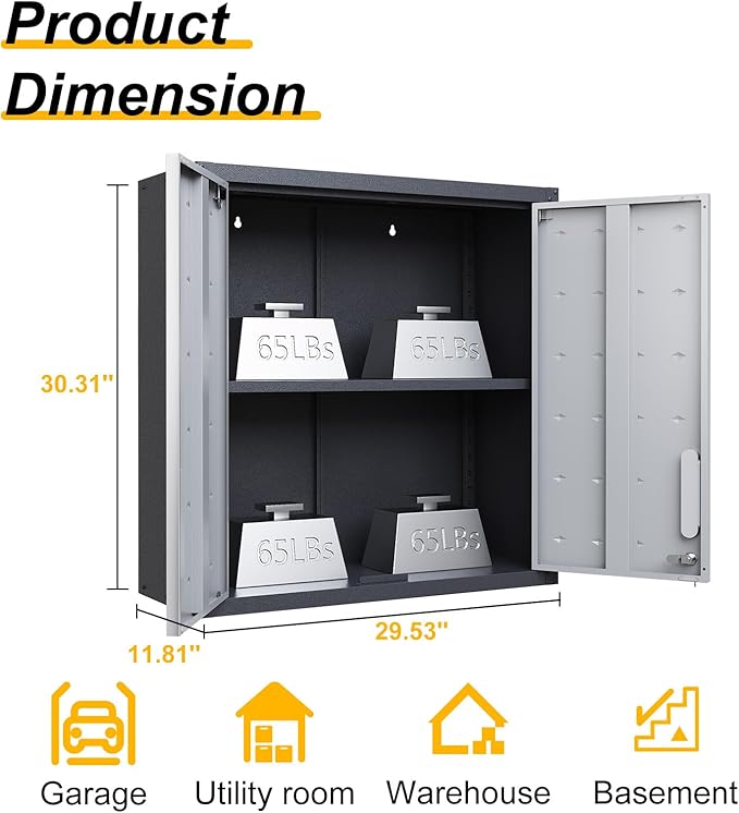 Metal Wall Mounted Cabinet - Image 3