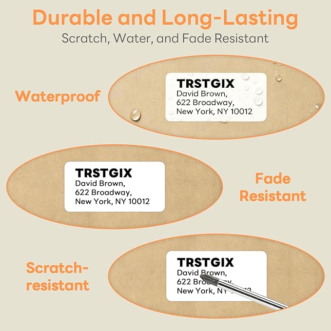 2" x 1" Direct Thermal Labels, Strong Adhesive Barcode & Address Stickers - Image 7