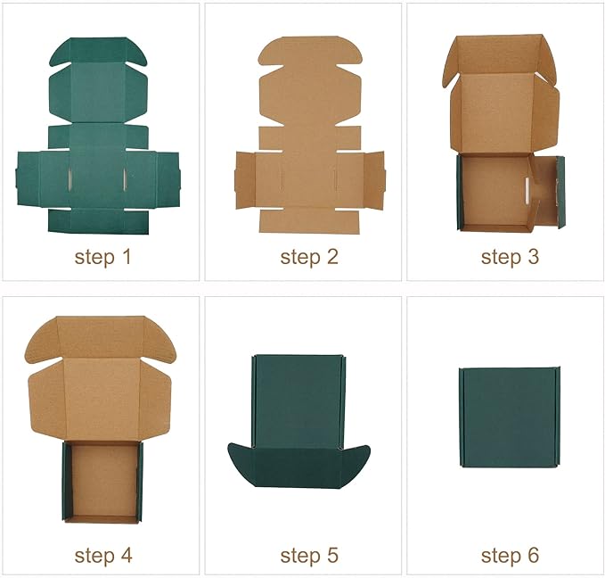25 Pack Corrugated Packaging Box Mailers Shipping - Image 7