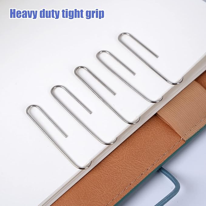 Large Paper Clips, Jumbo Paper Clips, 2Inch Paper Clip Large Size - Image 7