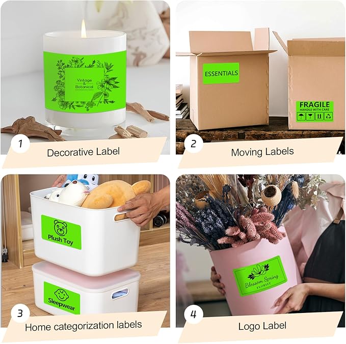 3x5 Inch Thermal Label Stickers, Moving Boxes, Address & Inventory Organization - Image 6