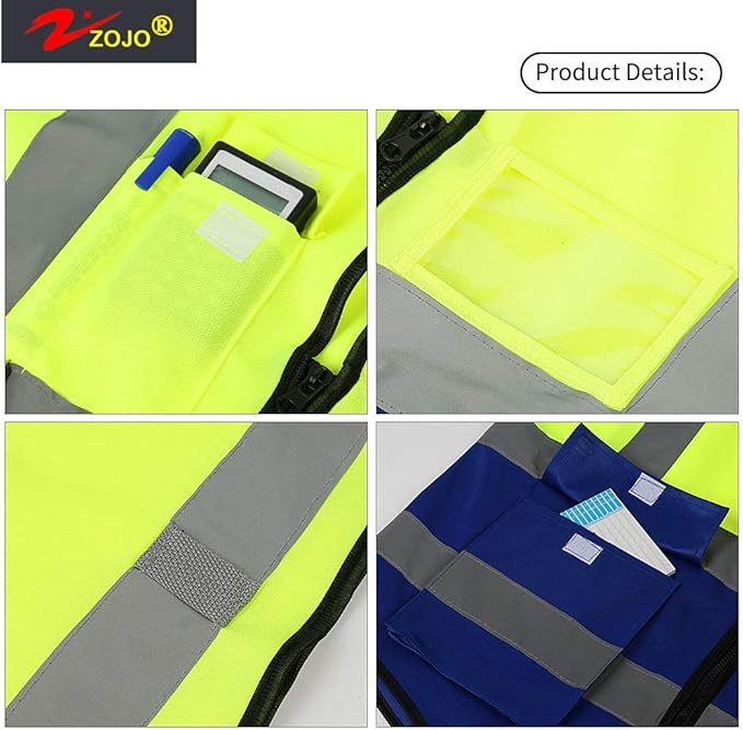 zojo High Visibility Safety Vests - Image 5