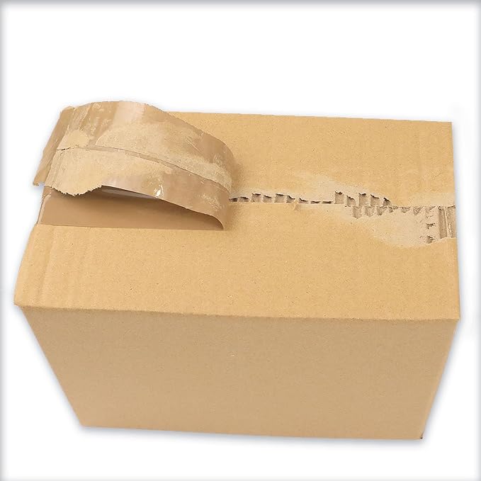 CHUANGSEED Clear and Brown Packing Tape - Image 4