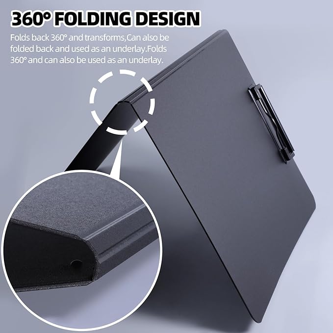 Clipboard Folder, 5 Pack A4 Foldable Clipboard - Image 4
