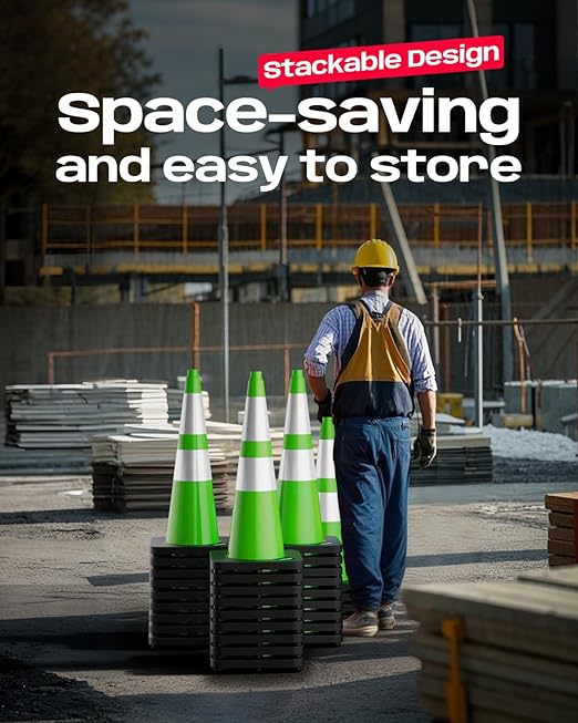 BATTIFE 28 Inch Traffic Cones - Image 5