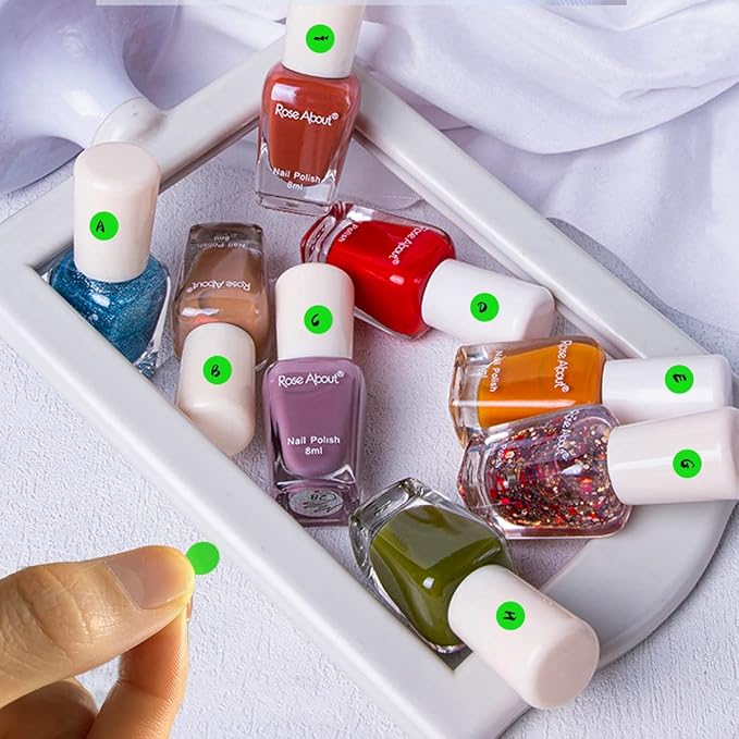 PARLAIM 0.25 Inch Color-Code Dot Stickers, 1000 Stickers Roll Coding Label - Image 6
