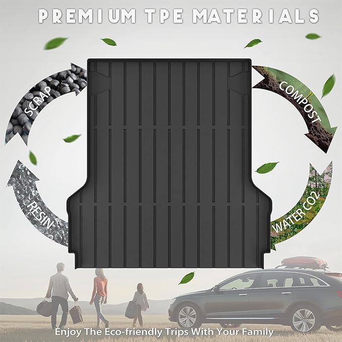 KARPAL Truck Bed Mat for Ford Maverick 2022-2026 Hybrid & Gasoline, All Weather - Image 7