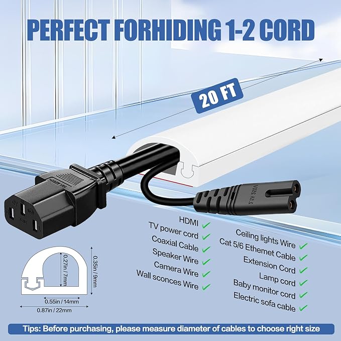 Floor Cable Cover, Low Profile Cable Hider - Image 5