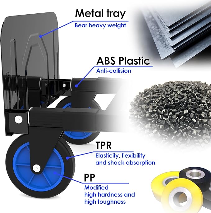 3 in 1 Convertible Hand Truck Dolly Cart - Image 4