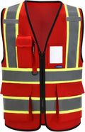 AYKRM 11 color High Vis Reflective Safety Vest by AYKRM