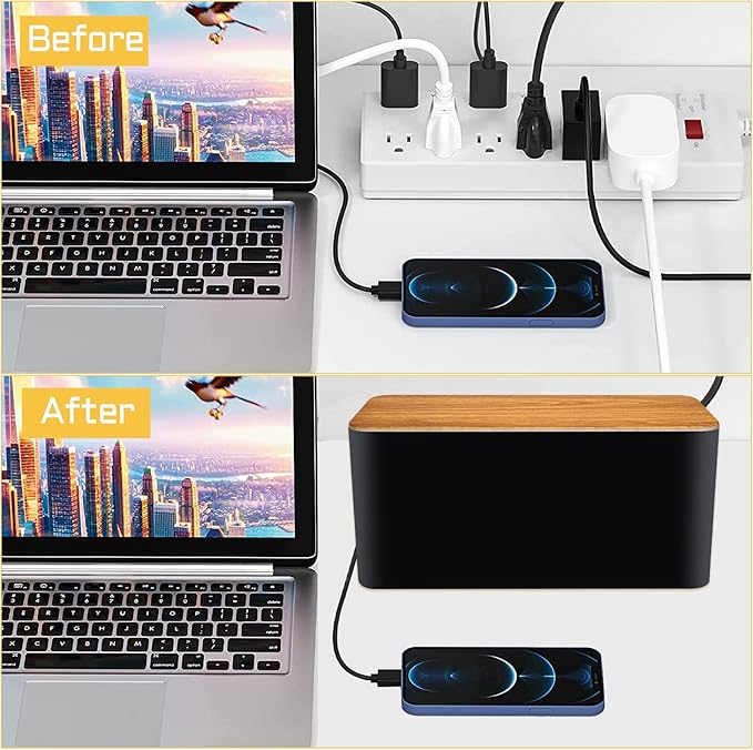 YUANYE Cable Management Box Cable Management Kit - Image 6