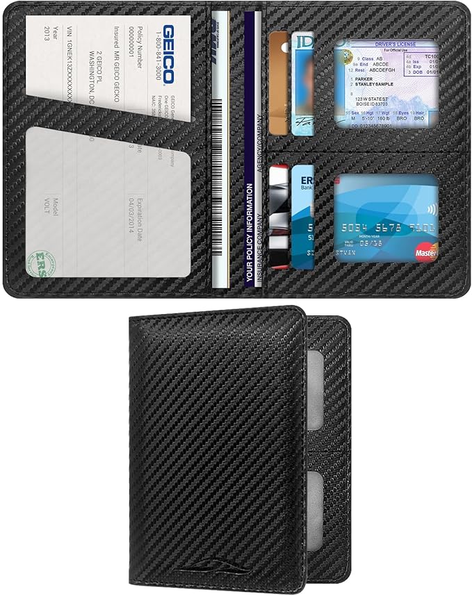 Car Registration and Insurance Holder by Createanewwayoflife