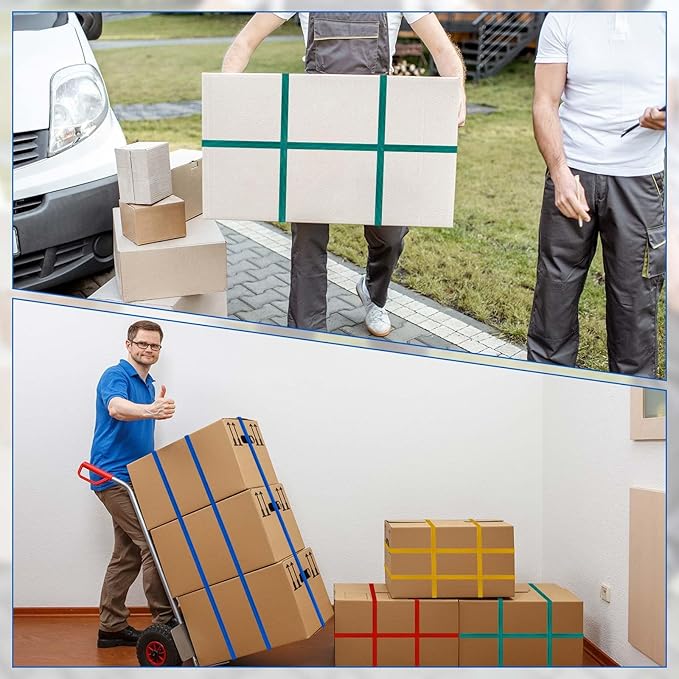 12 Pcs Extra Large 42" 36" 30" 25" Moving Rubber Bands - Image 5