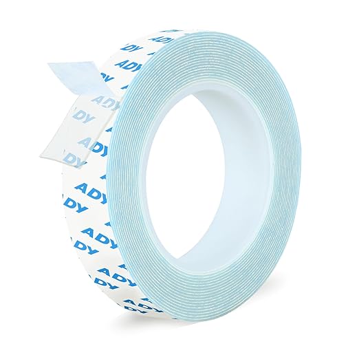 ADY Removable Double Sided Tape Heavy Duty 1in x 20ft, Damage Free Picture by Unknown