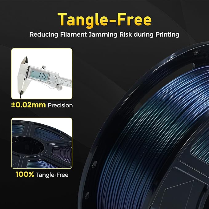 FLASHFORGE Rapid PETG Filament 1.75mm Burnt Titanium, 600mm/s Fast Printing - Image 5