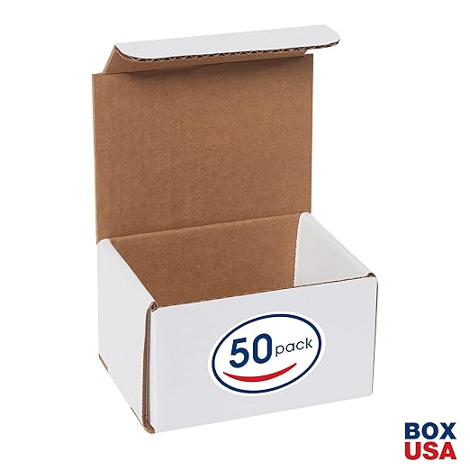 Box USA Small Shipping Boxes 5"L x 4"W x 3"H, Gifts or Bulk Business Orders - Image 2