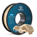 Geeetech PLA Filament 1.75mm Bone White 3D Printer Filament 1kg, Neatly Wound by GEEETECH