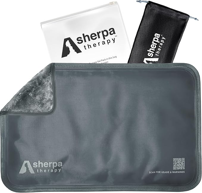 Medium Flexible Gel Ice Packs Reusable by SherpaTherapy