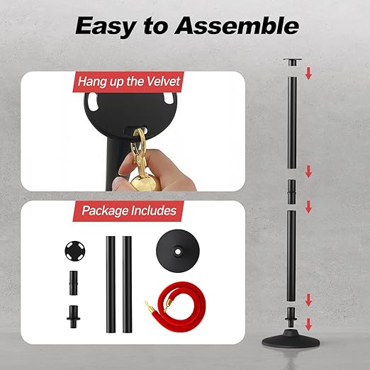 BATTIFE Plastic Stanchion Posts - Image 4