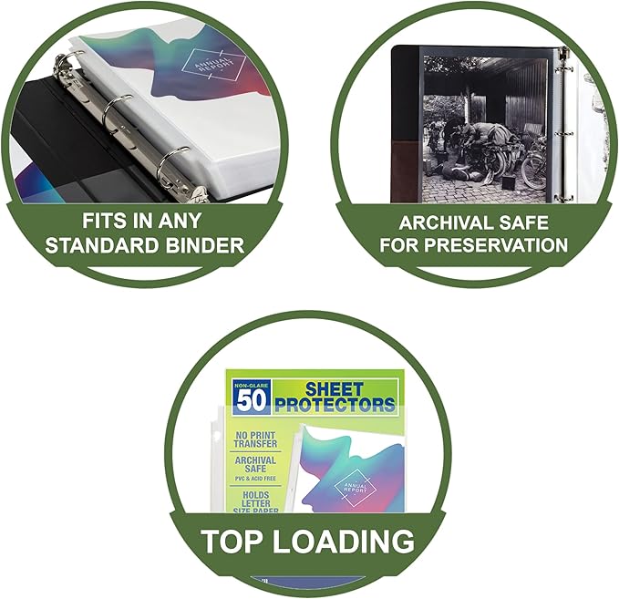 Samsill Heavy Duty Sheet Protectors - Image 2