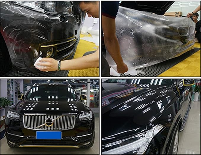 DIYAH Extra Thick Clear Paint Protection Bulk Vinyl Wrap Film - Image 5