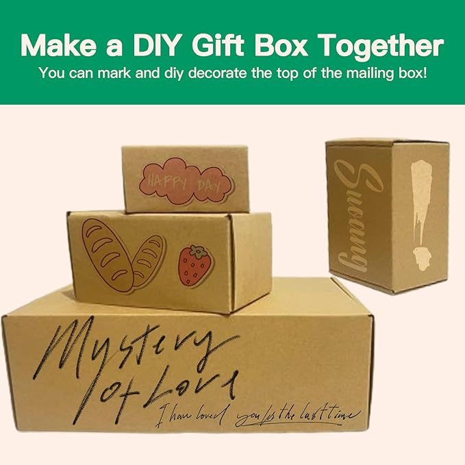 Rongyangtong12x9x4 Inch Shipping Box, Corrugated Mailing Box, Ldeal - Image 3