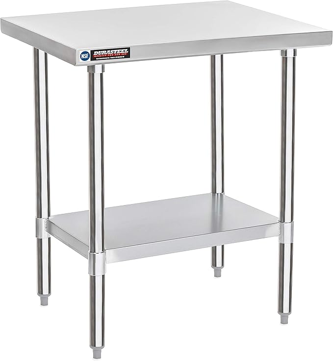 DuraSteel 24x30 Stainless Steel Work Table by DuraSteel
