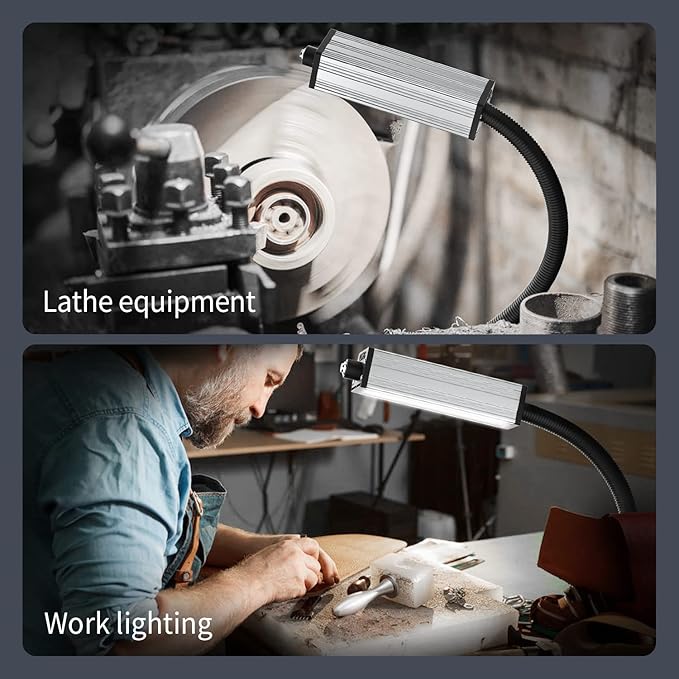 Flexible Work Light, Machine Light, Gooseneck Led Light IP66 Waterproof 800 - Image 6