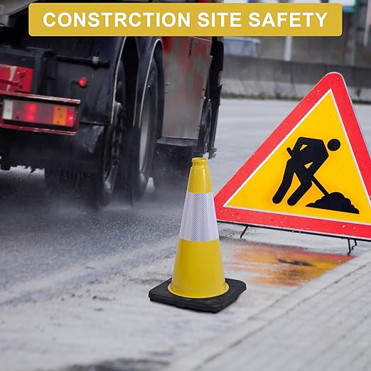 OrangeStar 4-Pack 18" Traffic Cones - Image 5