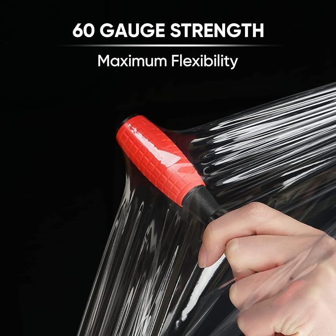TICONN 4Pk Stretch Wrap Stretch Film Roll, 1000ft Industrial Strength 15 inch - Image 3