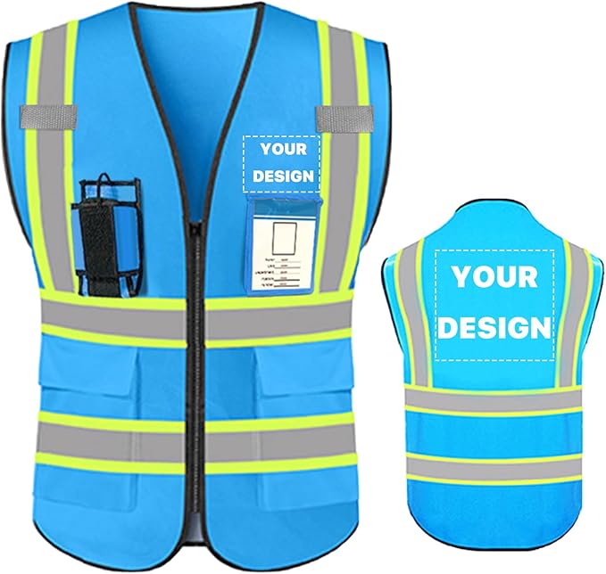 YOWESHOP High Visibility Reflective Safety Vest by YOWESHOP