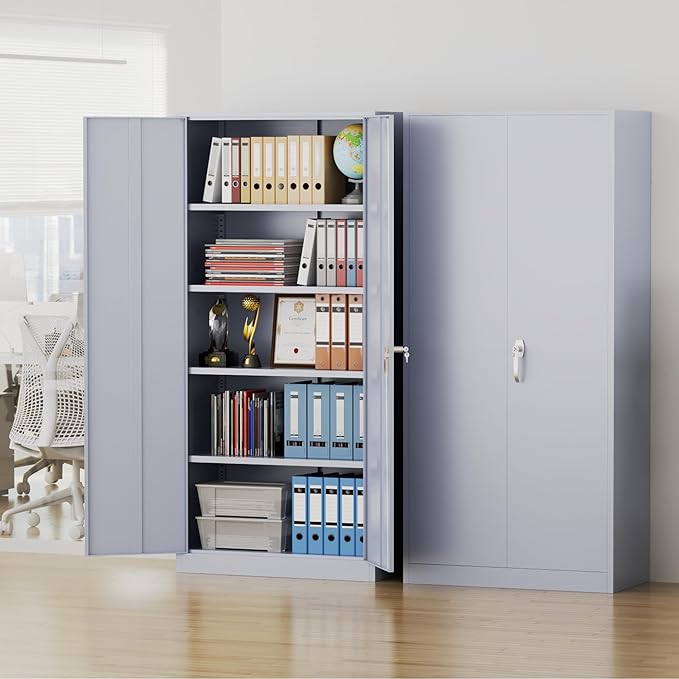 Pataku Metal Storage Cabinet, File Cabinets - Image 2