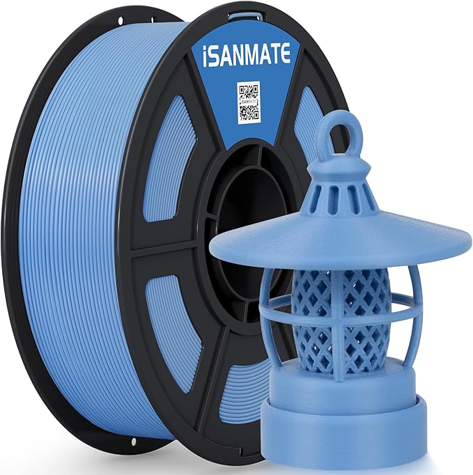 iSANMATE ASA Filament 1.75mm Marina Blue 1KG, UV & Weather Resistant 3D Printer by iSANMATE