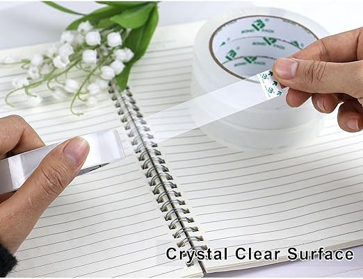 BOMEI PACK 8Rolls Clear Tape Refills - Image 4