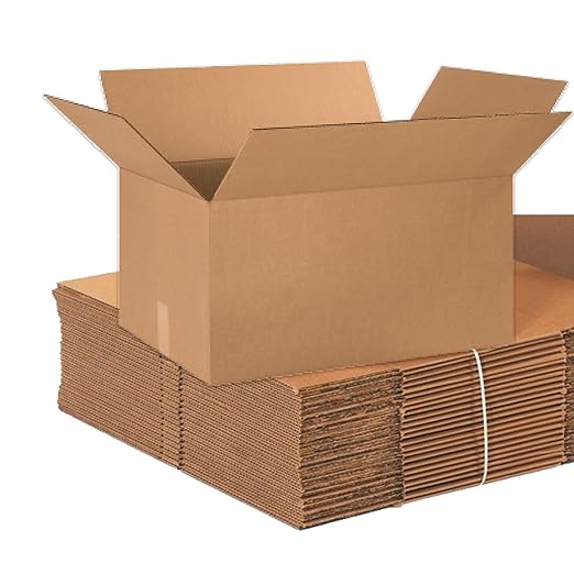 AVIDITI Shipping Boxes Large 24"L x 16"W x 12"H, Moving and Storage by BOXUSA