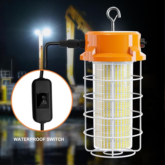 150W LED Temporary Work Light 5000K Daylight 22500 Lumens Super Bright - Image 3