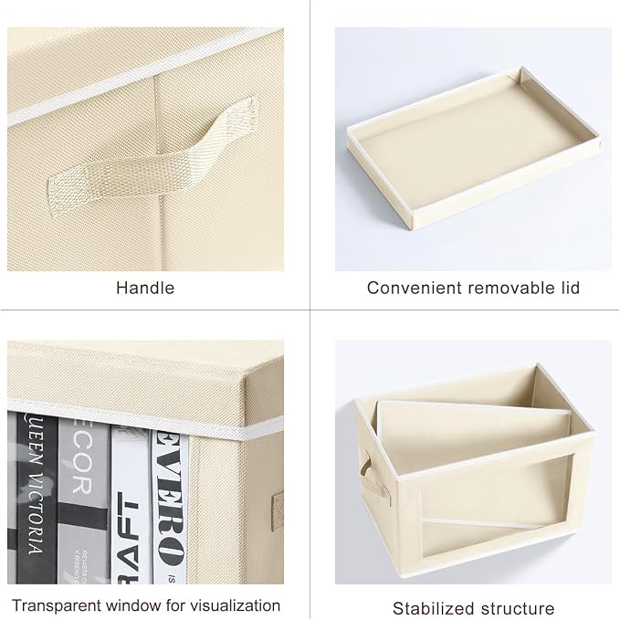 Storage Cubes with Lids - Image 7