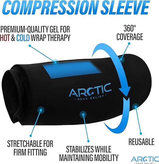 Value 2 Pack | Elbow Ice Pack Wrap & Knee Ice Pack Wrap - Image 6