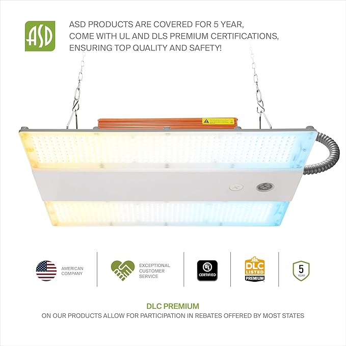ASD LED Linear High Bay Light Fixture, Commercial Shop Lighting | 3CCT - Image 8