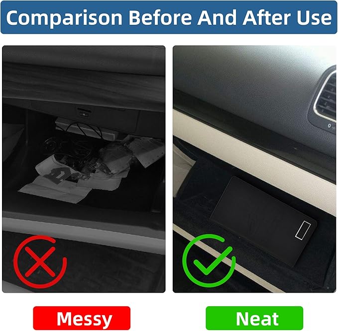 Car Registration and Insurance Holder Glove Box Folder-Premium Car Folder - Image 5