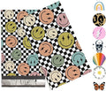 6x9 Poly Mailers – Smiles Checkerboard – Waterproof, Tear-Resistant Shipping by PackageMint