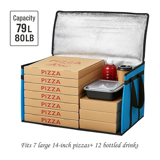 Bodaon Large 3-Pack Insulated Food Delivery Bag - Image 4