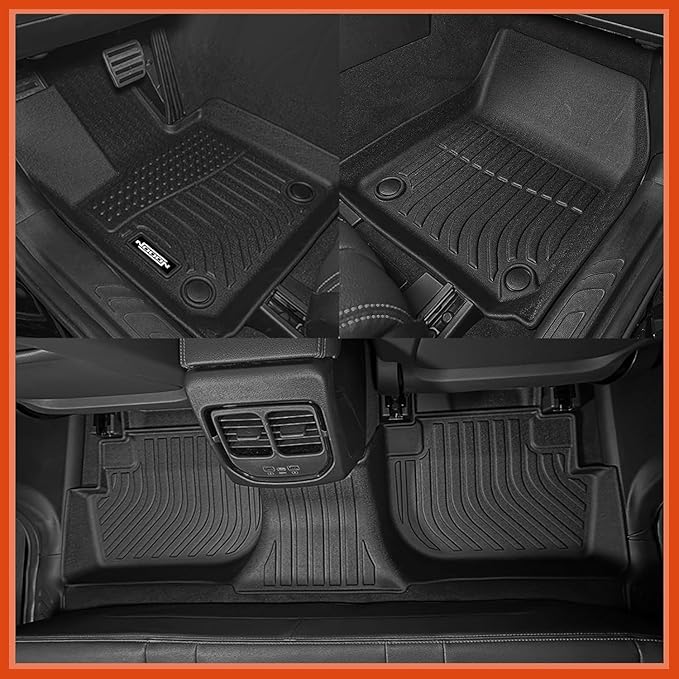 All Weather Floor Mats for Cadillac Optiq 2025 2026 Floor Mats & Cargo Mat & - Image 3