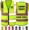 Custom Safety Vest High Visibility Reflective Vests by Unknown