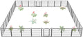 FXW Garden Fence Outdoor for The Yard – 24in x 60.9ft Heavy Duty Metal Animal by FXW