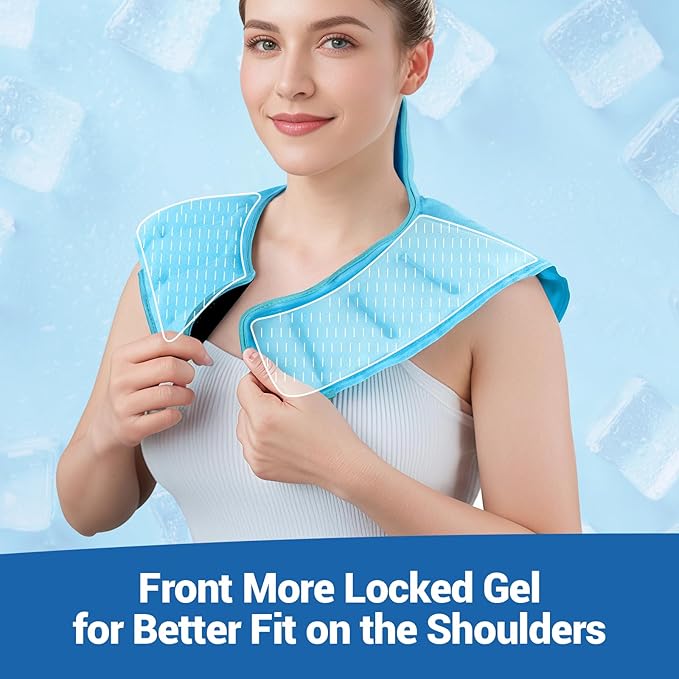 Comfytemp Ice Pack for Neck Shoulders Pain Relief, HSA Eligible FSA Wearable - Image 6