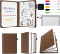 6 Sides Whiteboard Notebook Portable Whiteboard Dry Erase Notebook Portable Dry by Feifeiya