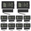 Black Digital LCD Thermometer Temperature Monitor by ACEIRMC