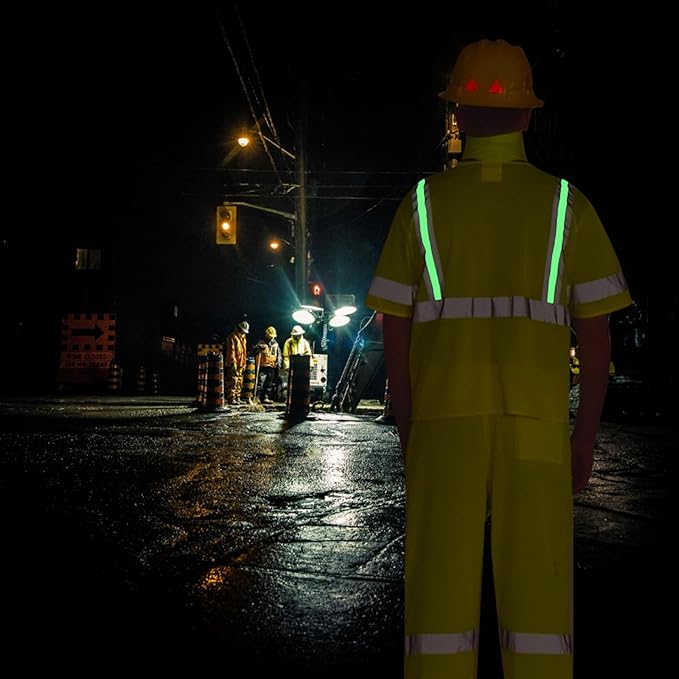 A-SAFETY High Visibility Reflective Safety Vest Customize Logo - Image 2